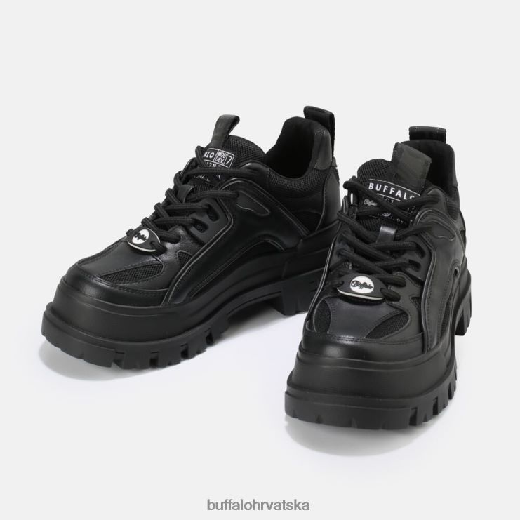 crno Buffalo aspha hyb lace up vegan |tenisice TDD6T818